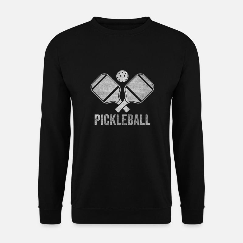 pickleball Pickleball pickleball - Unisex Pullover - Schwarz