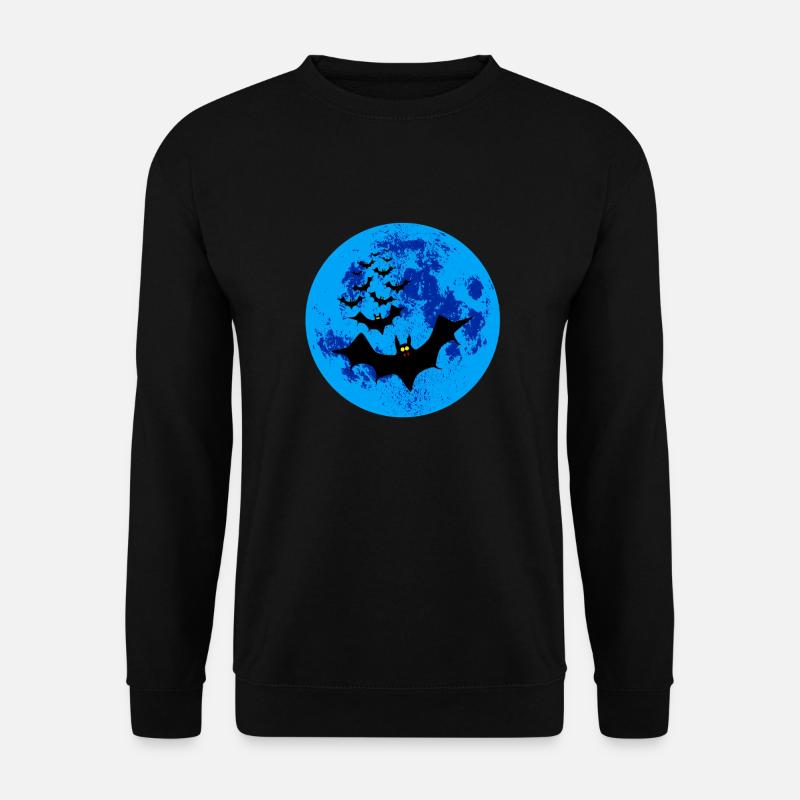 Vampire Bats Against The  - Unisex Sweatshirt - black
