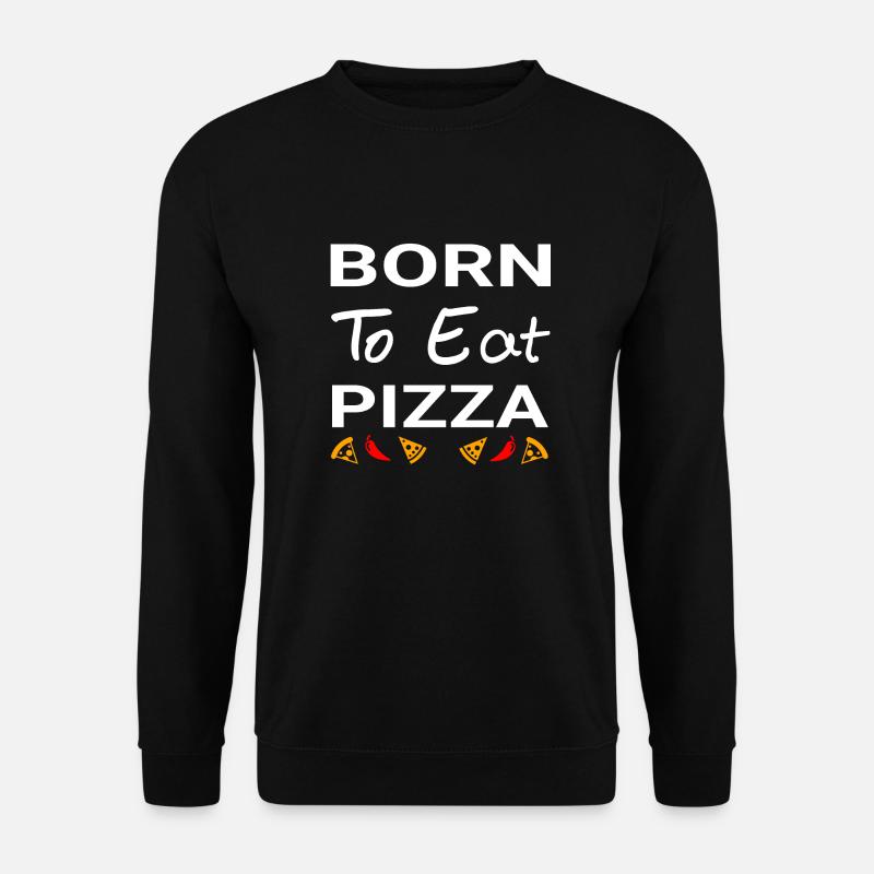Pizza - Unisex Sweatshirt - black