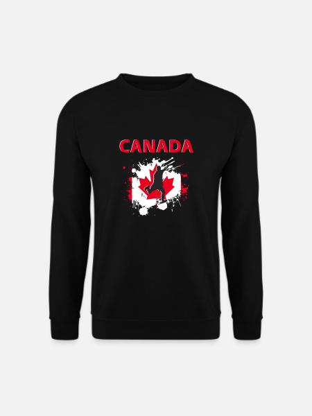 Canada Football 2022 Unterstützer des Canadian Football - Unisex Pullover - Schwarz
