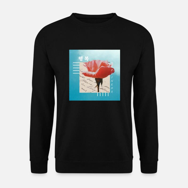 Koreanisch - Unisex Pullover - Schwarz