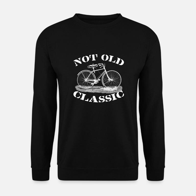Nicht alt, sondern klassisch - Unisex Pullover - Schwarz