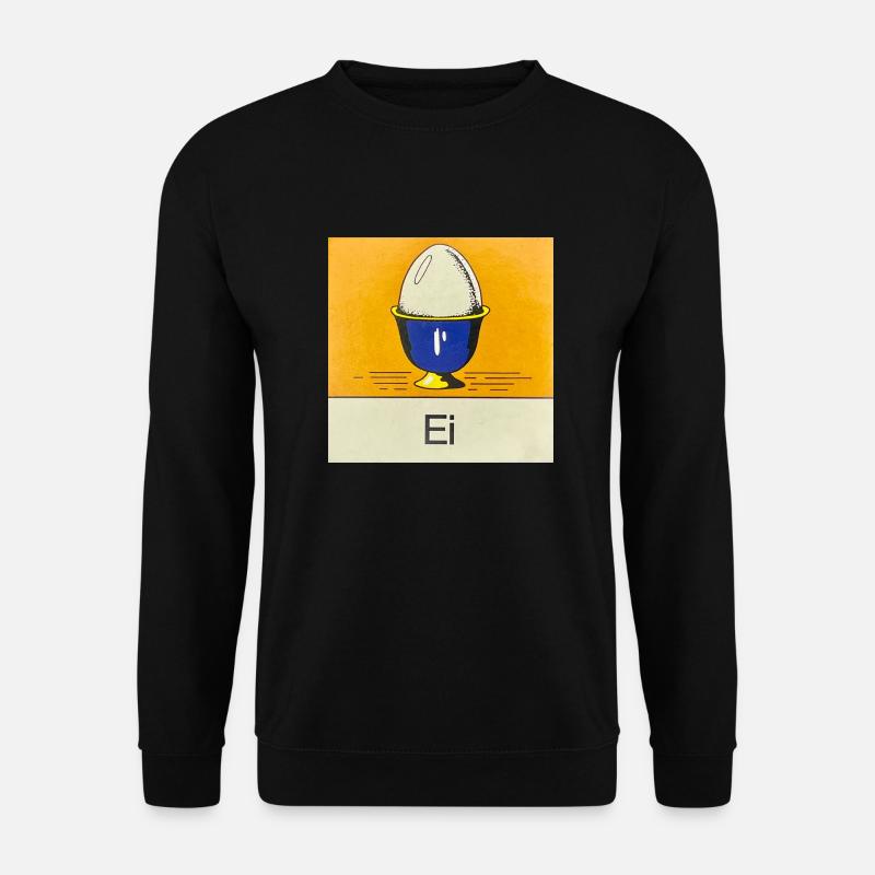 Ei - Unisex Pullover - Schwarz