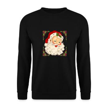 Ho ho - Tenue de Noël Enfants - Sweat-shirt Unisexe - noir - Devant - Alina (178cm) & Michal (187cm)