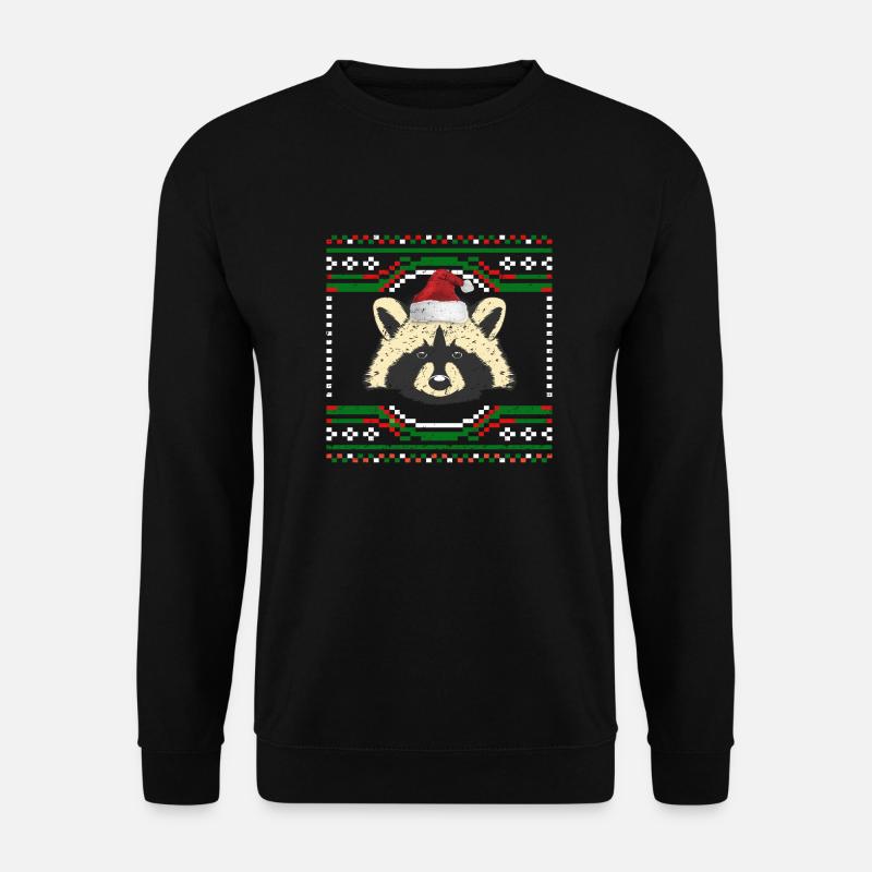 Trash Panda Ugly Sweater - Unisex Sweatshirt - black