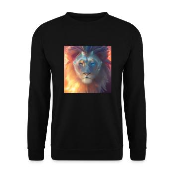 Series: distopia of christmas - Unisex Sweatshirt - black - Front - Alina (178cm) & Michal (187cm)