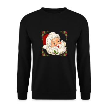 Tenue de Noël cool pour nos enfants - Sweat-shirt Unisexe - noir - Devant - Alina (178cm) & Michal (187cm)