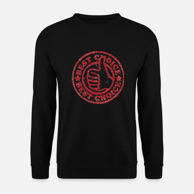 Beste Wahl - Unisex Pullover - Schwarz