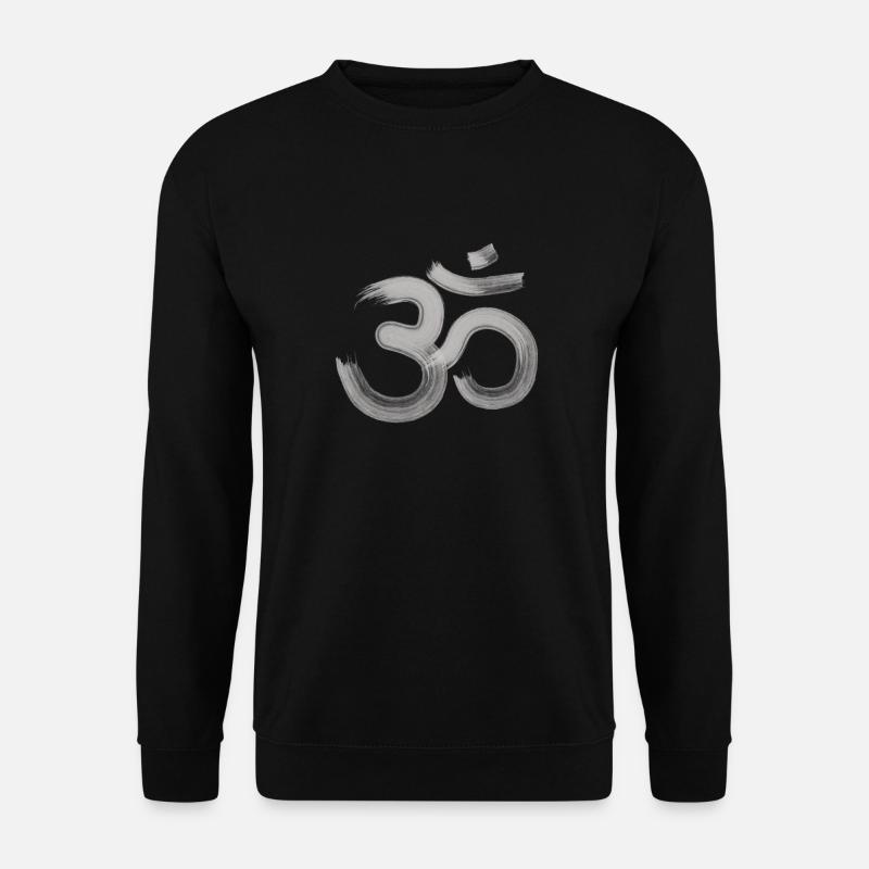 OM Symbol - Unisex Pullover - Schwarz