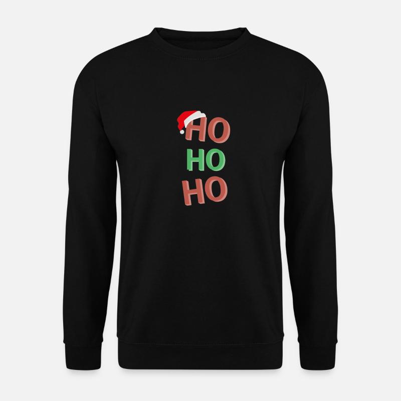 Hohoho - Unisex Pullover - Schwarz