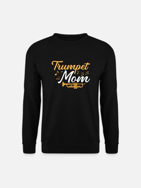 Trumpet Mom Player Mother Trumpeter - Unisex Pullover - Schwarz