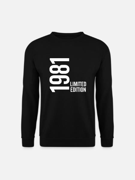 1981 Édition limitée - Sweat-shirt Unisexe - noir