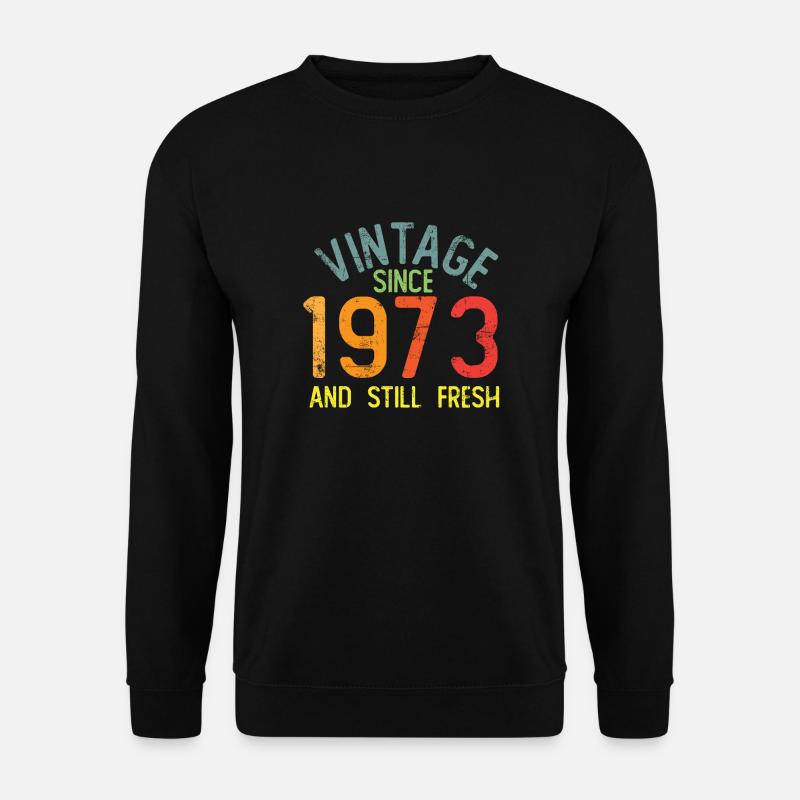 Millésime 1973 - Sweat-shirt Unisexe - noir