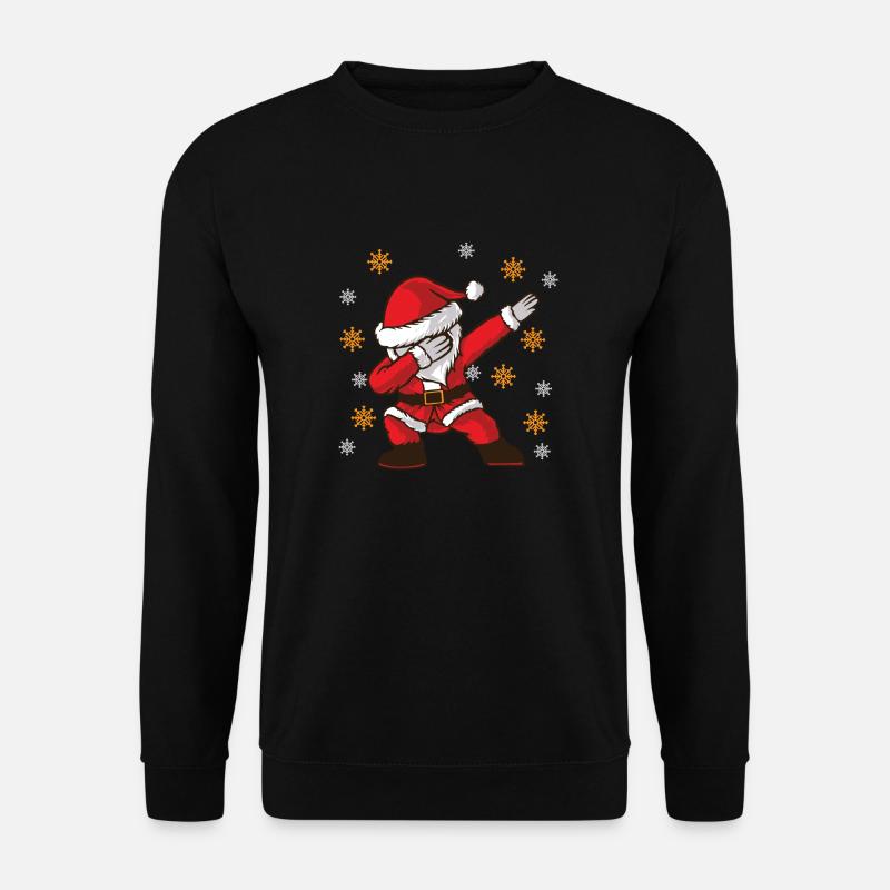 Cooler Weihnachtsmann - Unisex Pullover - Schwarz