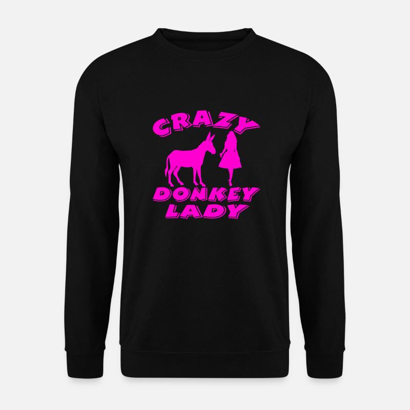 Esel - Unisex Pullover - Schwarz