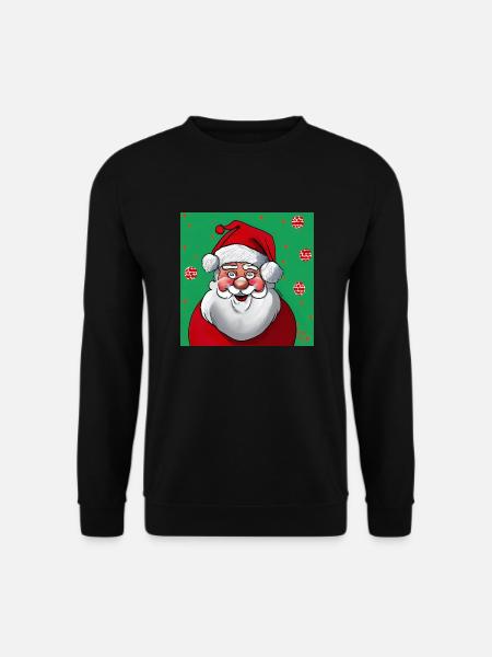 Père Noël - Sweat-shirt Unisexe - noir