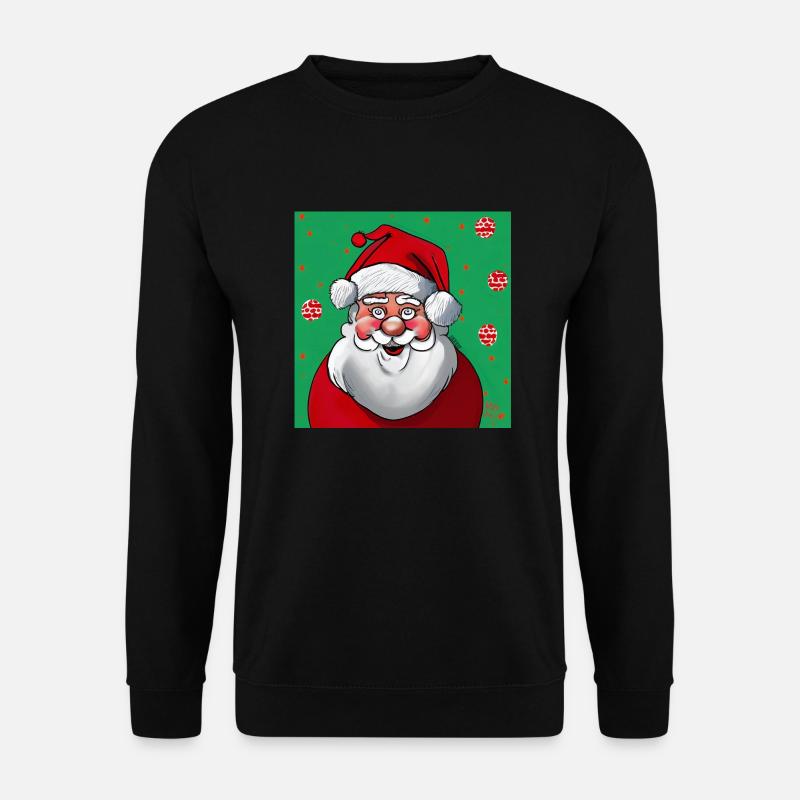 Weihnachtsmann - Unisex Pullover - Schwarz