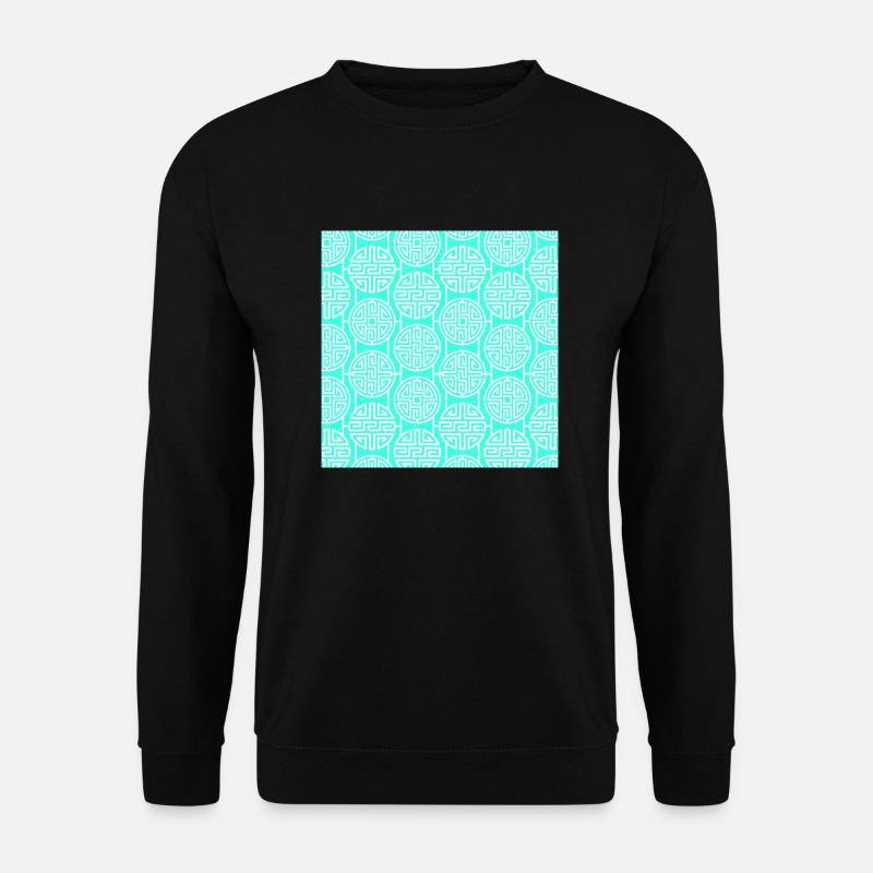 Chinese pattern - Unisex Sweatshirt - black