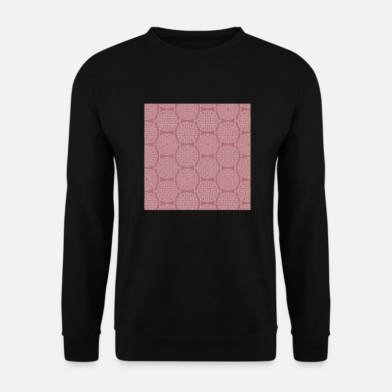 Chinese pattern - Unisex Sweatshirt - black