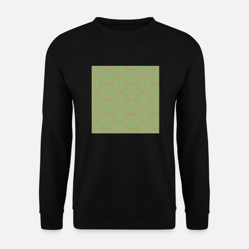 Chinese pattern - Unisex Sweatshirt - black