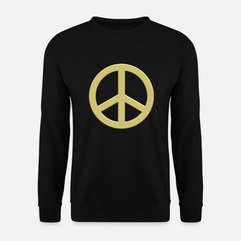 Peacezeichen - Unisex Pullover - Schwarz