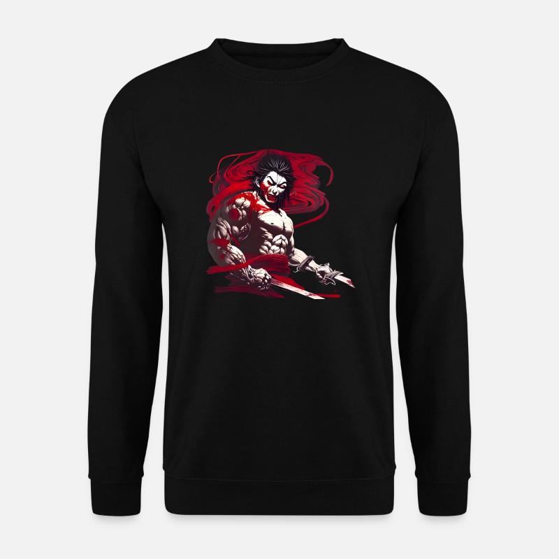 Samurai Warrior - Unisex Sweatshirt - black