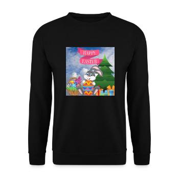 Joyeux Noël, Noël - Sweat-shirt Unisexe - noir - Devant - Alina (178cm) & Michal (187cm)