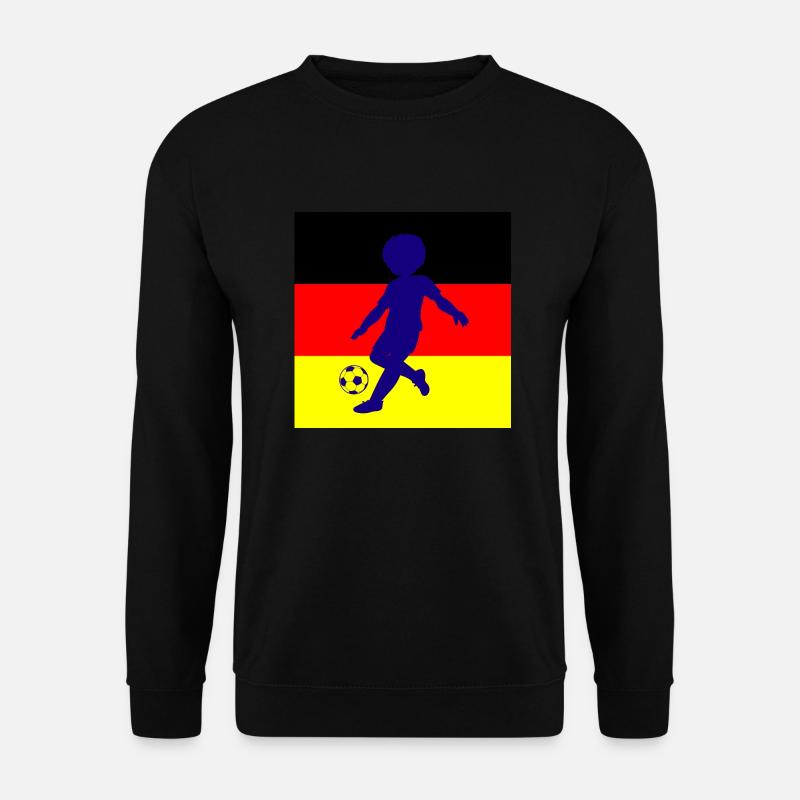 Fußball Soccer - Unisex Pullover - Schwarz