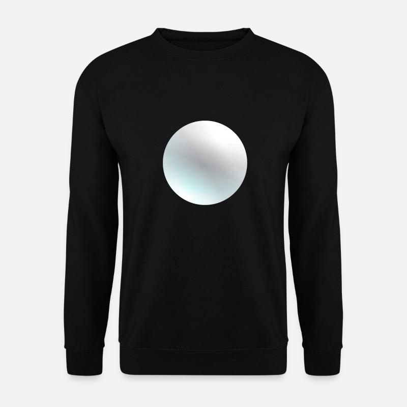 Der Planet Pluto - Unisex Pullover - Schwarz