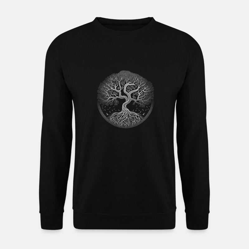 Black Coven - Fog tree - Unisex Sweatshirt - black