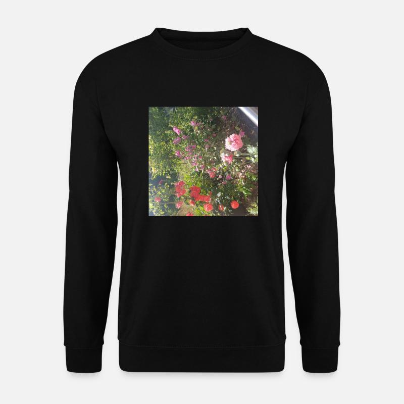 Rosengarten - Unisex Pullover - Schwarz