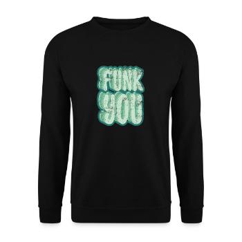 Funk vous - Sweat-shirt Unisexe - noir - Devant - Alina (178cm) & Michal (187cm)