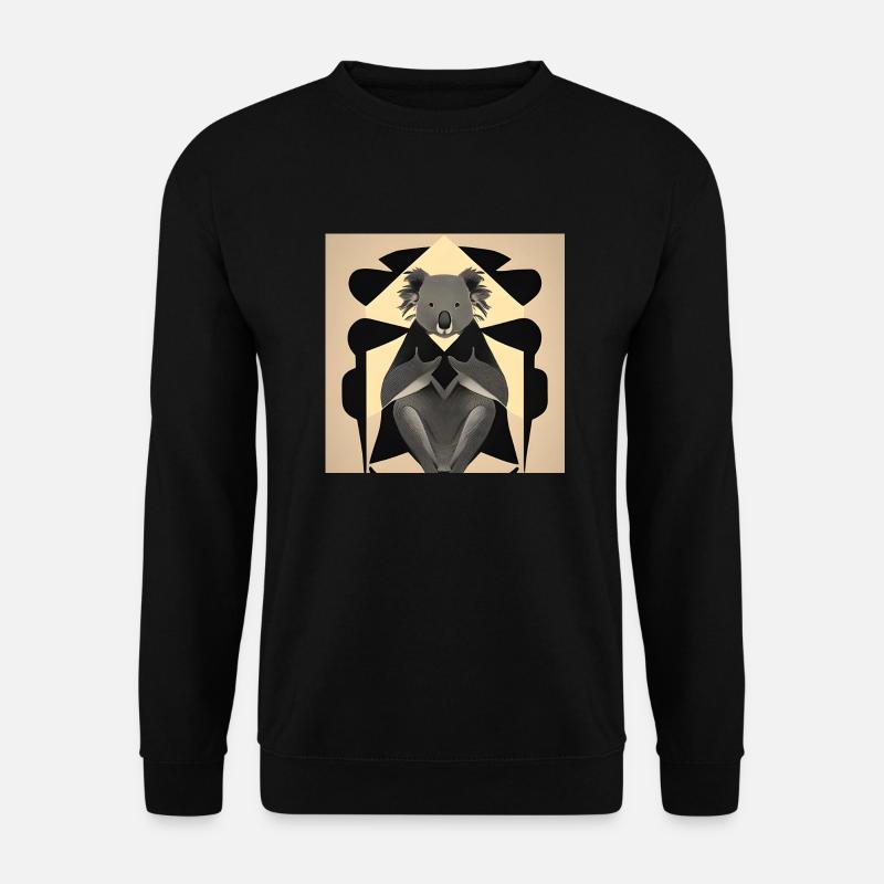Koala Australien - Unisex Pullover - Schwarz