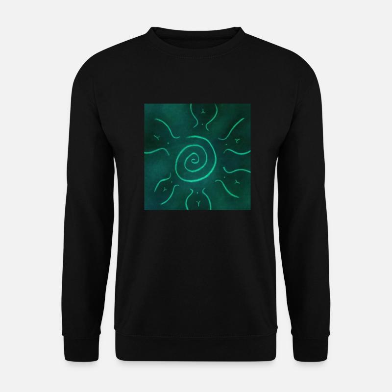 ELEKTRISCHE SONNE - Unisex Pullover - Schwarz