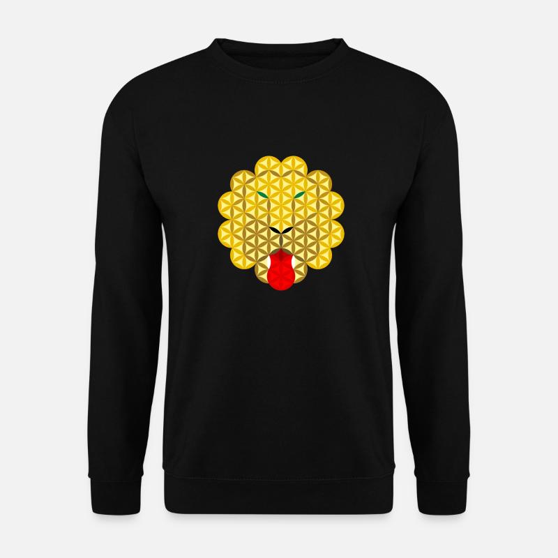 Löwe des Lebens SMLB/TGR - Unisex Pullover - Schwarz