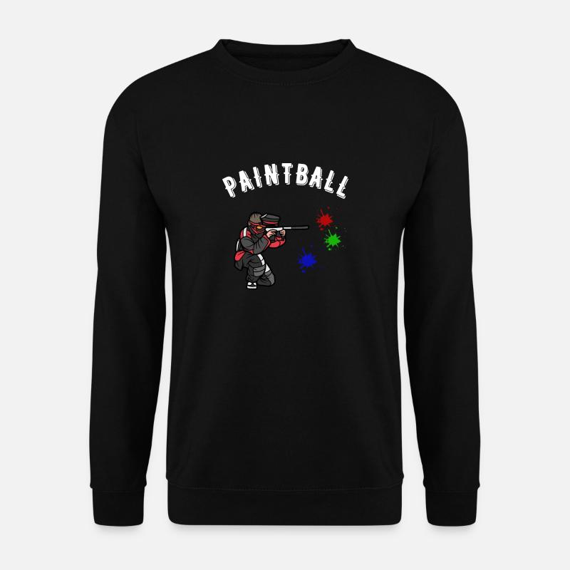 Paintball - Unisex Pullover - Schwarz