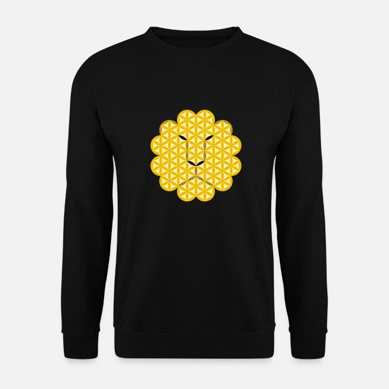 Löwe des Lebens - Alpha - Unisex Pullover - Schwarz