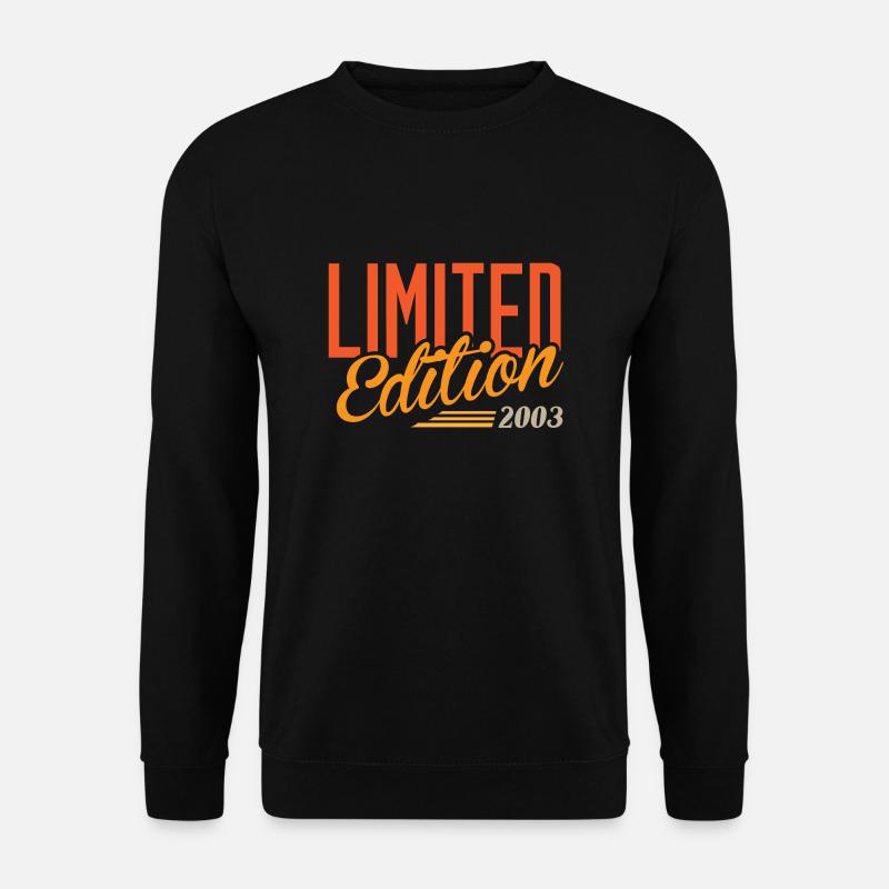 2003 Édition Limitée - Sweat-shirt Unisexe - noir