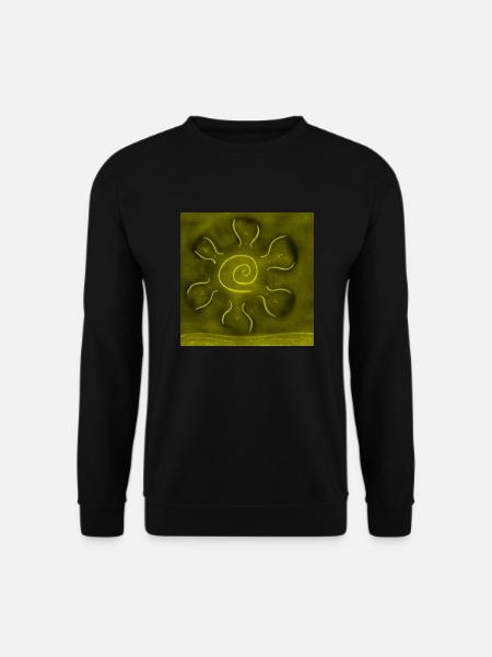 SUN OVER THE YELLOW DESERT - Unisex Sweatshirt - black