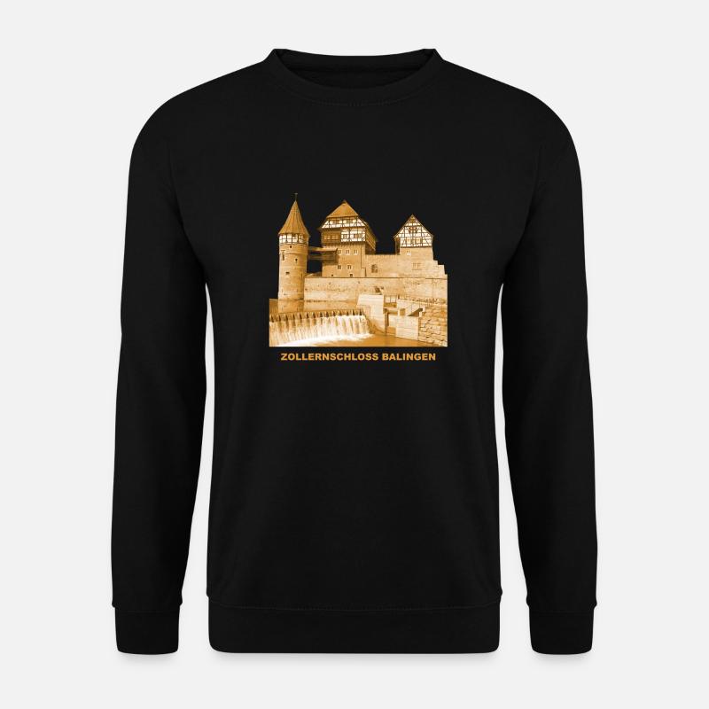 Balingen Zollernschloss Baden-Würtemberg Museum - Unisex Pullover - Schwarz