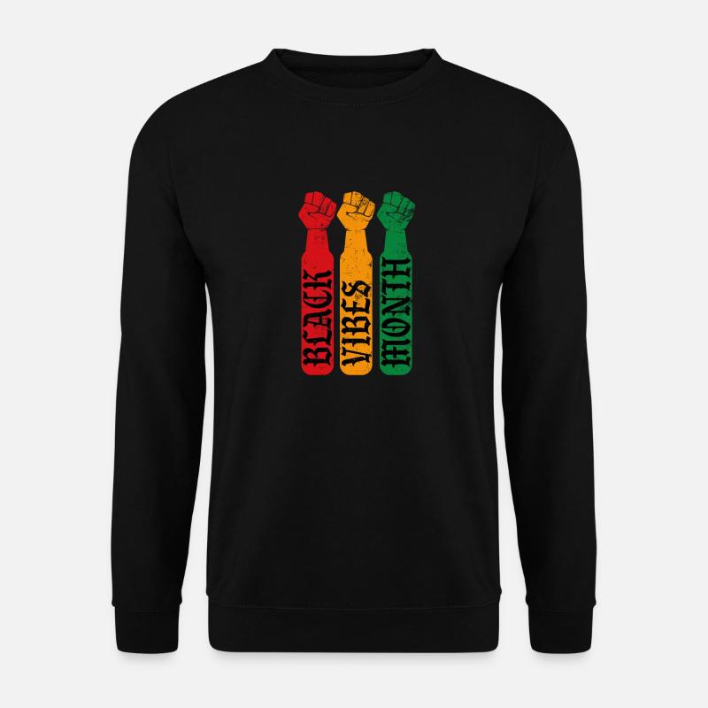 Black Vibes month - Unisex Pullover - Schwarz