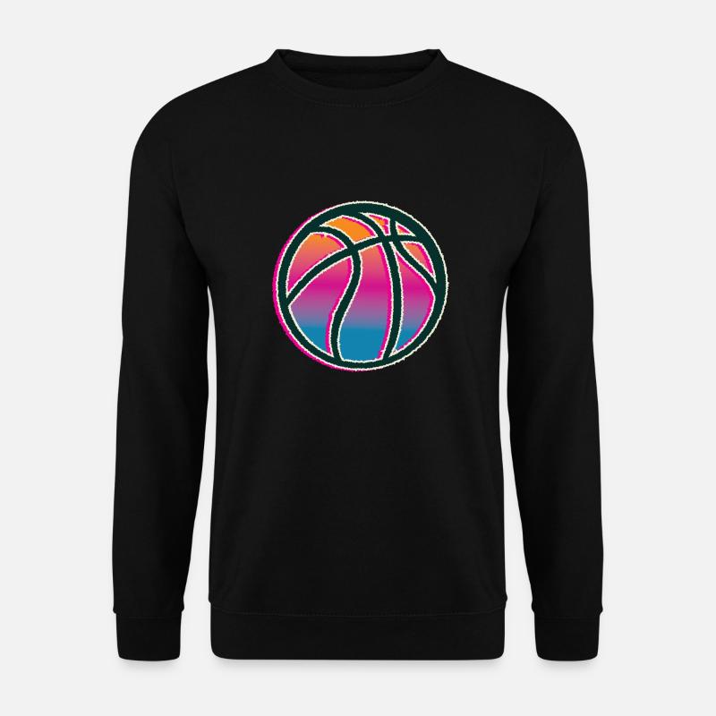 Basketball Silhouette - Unisex Pullover - Schwarz