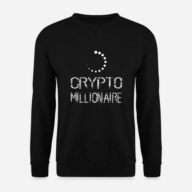 Bitcoin Trading Crypto Stocks - Sweat-shirt Unisexe - noir