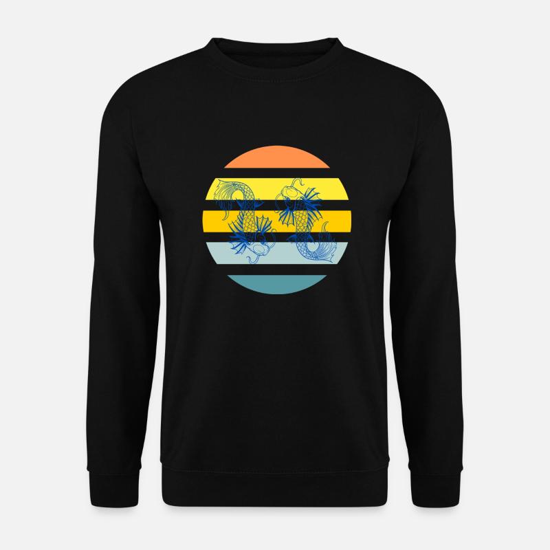 Koifish_Summer - Unisex Pullover - Schwarz