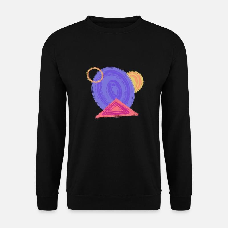 Freehand Fantasy (mod 4) - Unisex Pullover - Schwarz