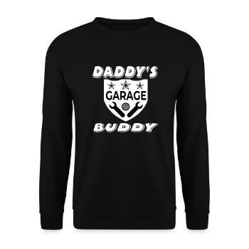 Garage - Unisex Pullover - Schwarz - Vorne - Alina (178cm) & Michal (187cm)