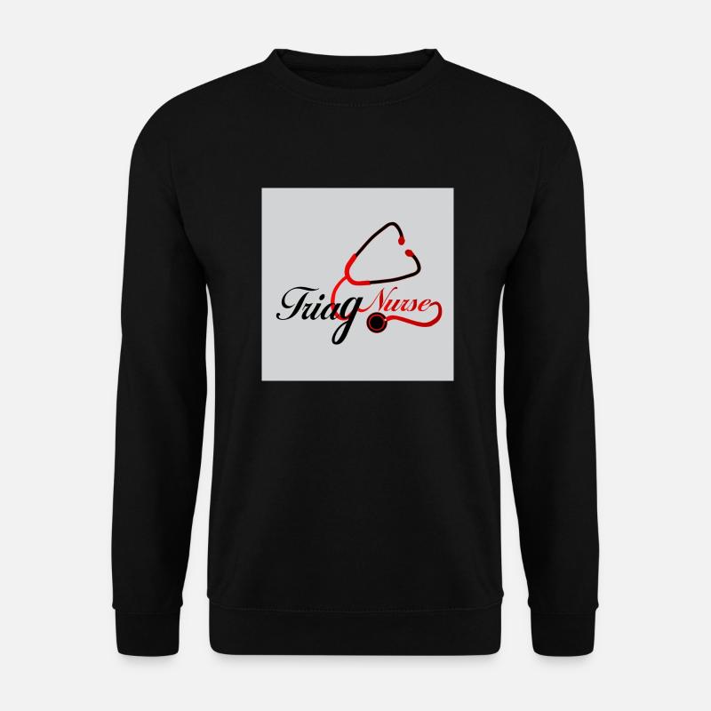 Nurse T shirt design - Unisex Sweatshirt - black