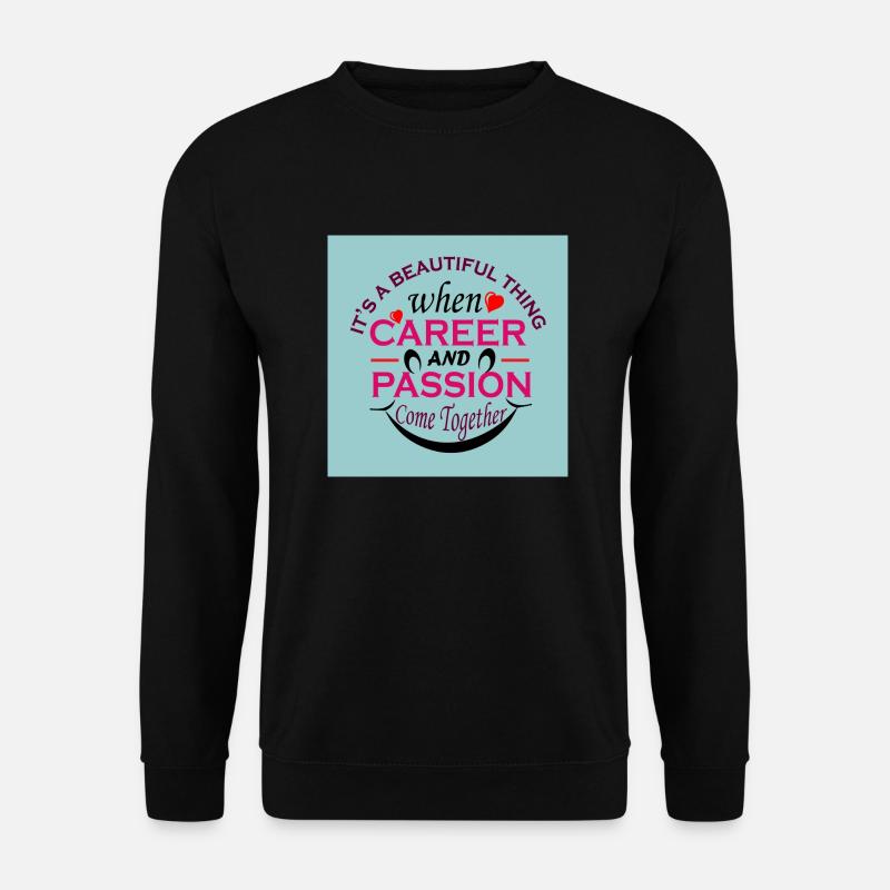 Nurse T shirt design - Unisex Sweatshirt - black