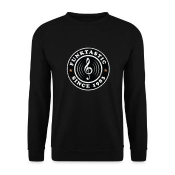 Millésime 1983 - Sweat-shirt Unisexe - noir - Devant - Alina (178cm) & Michal (187cm)