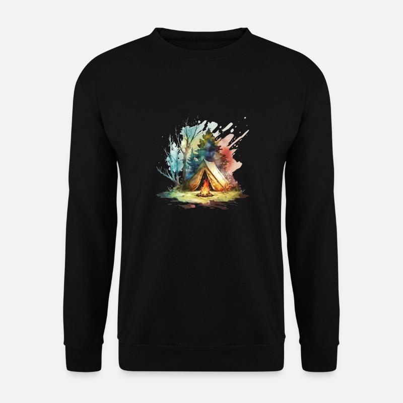 Into the Wild - Unisex Pullover - Schwarz
